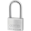 ABUS 64TI/40HB40 KD, Įprastinė pakabinama spyna, Raktinė spyna, Raktinė, Aliuminis, Aliuminis, Plienas