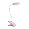 Įkraunama LED lempa su spaustuku PHILIPS DONUTCLIP, 3W, 4000K, 175lm, reguliuojamo ryškumo, rožinė. | Philips