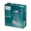 Įkraunama LED lempa su spaustuku PHILIPS DONUTCLIP, 3W, 4000K, 175lm, reguliuojamo ryškumo, rožinė. | Philips