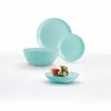 Vakarienės rinkinys 6 žmonėms Diwali Light Turquoise 19 dalių LUMINARC