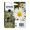 Epson 18 BK Ink cartridge, Juodas