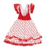 Suknelė Bigbuy Sport Dodatek FLAMENCO VSRBLANCLRO10. DRESS, Kolor . Dziecko.