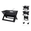 Bigbuy Bbq BBQ Nešiojamas anglinis grilis 46x30 cm