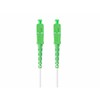 LANBERG šviesolaidinis patchcord SM SC/APC-SC/APC simplex 15m LSZH g657a2 3.0mm baltas