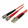 StarTech Pluošto laikiklis, LC- ST, 50 / 125, 1 m, oranžinė (50FIBLCST1)