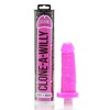 Clone-A-Willy - rinkinys Glow-in-the-Dark Hot Rožinė