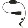 Jabra prijungimo kabelis QD iki 3,5 mm lizdo