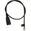 Jabra CABLE W/ QD TO RJ10 PLUG/CALLMASTER V VI 0.5M/PLX A22