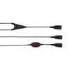 Jabra Supervisorkabel: QD auf 2x QD (incl. Mute-Switch)