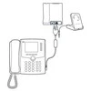 Poly Plantronics EHS modulis APC-45 Savi &amp; CS500 serijai (CiscoUSB - 87317-01)