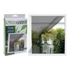 ProGarden Tinklelis nuo uodų langams juoda 150x130 cm