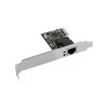 LANBERG tinklo plokštė PCI-E PCE-1GB-201 gigabit Ethernet RTL8111C mikroschemų rinkinys žemo profilio