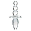 Glas - Titus Beaded Glass Butt Plug