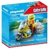 Playmobil – greitosios medicinos pagalbos motociklas su mirksinčia lempute (71205)
