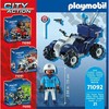 Konstruktorius Playmobil Police Speed Quad 71092