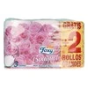 "Foxy Bouquet" spalvotas tualetinis popierius 3 sluoksniai 4 + 2 ritinėliai