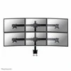 Neomounts Newstar FPMA-D700D6 monitoriaus laikiklis arba stovas 68,6 cm (27") Gnybtas Juoda