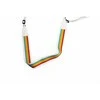 POLAROID CAMERA STRAP FLAT RAINBOW Baltas