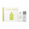 Rinkinys Calvin Klein: CK One tualetinis vanduo unisex, 100 ml + CK One 24 val. apsaugos dezodorantas purškiklis vyrams, 150 ml