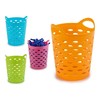 Bigbuy Home Universalus pintas krepšys 8430852308030 Mėlyna Rožinė Oranžinė Geltona Plastmasinis 14 x 17 x 14 cm