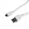 GEMBIRD CCP-MUSB2-AMBM-W-1M Gembird micro USB 2.0 kabelis AM-MBM5P 1m, baltas