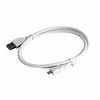 GEMBIRD CCP-MUSB2-AMBM-W-1M Gembird micro USB 2.0 kabelis AM-MBM5P 1m, baltas