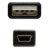 Trade Invaders Nanocable 10.01.0403 USB kabelis 3 m 2.0 USB A Mini-USB B Juoda