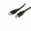 USB kabelis StarTech USB-A - USB-B 10 m juoda (USB2HAB30AC)
