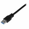 USB kabelis StarTech USB-A - USB-B 1 m Juodas (USB3CAB1M)