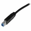 USB kabelis StarTech USB-A - USB-B 2 m Juodas (USB3CAB2M)