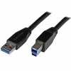 USB kabelis StarTech USB-A - USB-B 10 m juodas (S55057663)