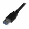 USB kabelis StarTech USB-A - USB-B 3 m mėlynas (USB3SAB3MBK)