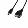 USB kabelis StarTech USB-A - miniUSB 0, 9 m juodasis (USBMUSBFM1)