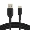 USB Kabelis - Belkin CAB002BT3MBK 3 m Juodas USB A į USB C