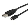 USB kabelis Equip USB-A - USB-C 1 m Juodas (12888107)