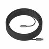 Logitech Strong USB kabelis 25 m 3.2 Gen 2 (3.1 Gen 2) USB A USB C Juoda