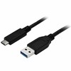USB kabelis StarTech USB-A - USB-C 1 m Juodas (USB315AC1M)