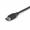 USB kabelis StarTech USB-A - USB-C 1 m Juodas (USB31AC1M)