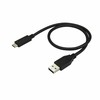 USB laidas StarTech USB-A – USB-C 0,5 m juodas (USB31AC50CM)