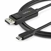USB kabelis StarTech USB-C - DisplayPort 1 m Juodas (CDP2DP1MBD)