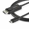 USB kabelis StarTech USB-C - DisplayPort 1,2 m Juodas (CDP2DP2MBD)