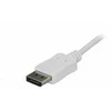 USB laidas StarTech USB-C – DisplayPort 1,8 m Baltas (CDP2DPMM6W)