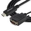 USB kabelis StarTech USB-C - DVI-D 2 m Juodas (CDP2DIMM2MB)