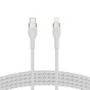 Belkin CAA011bt2MWH BOOST CHARGE™ USB-C, skirtas LTG silikoniniam pinimui, 2m balta