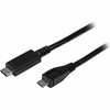 StarTech USB-C į MicroUSB laidas juodas