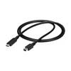 USB laidas StarTech USB-C – mini DisplayPort 1 m Juodas (CDP2MDPMM1MB)