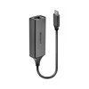 Adapteris - LINDY USB 3.2 Type C Gigabit Ethernet Adapteris, RJ45, 5Gbps, Sidabrinis