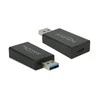 Delock Converter USB 3.1 Gen 2 Type-A vyriškas > USB Type-C™ moteriškas aktyvus juodas