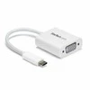 USB adapteris StarTech USB-C – VGA balta (CDP2VGAW)