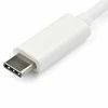 USB adapteris StarTech USB-C – VGA balta (CDP2VGAW)